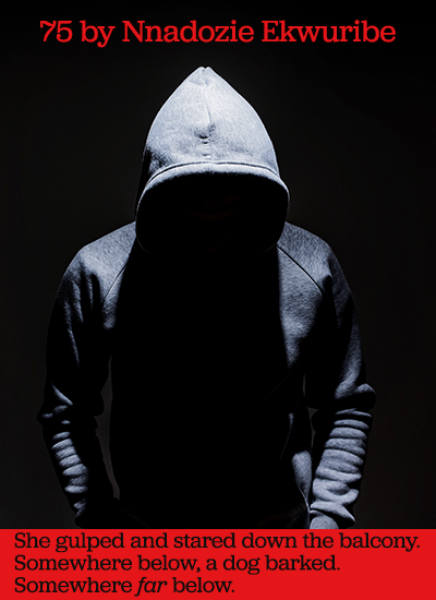 sinister figure wearing a hoodie